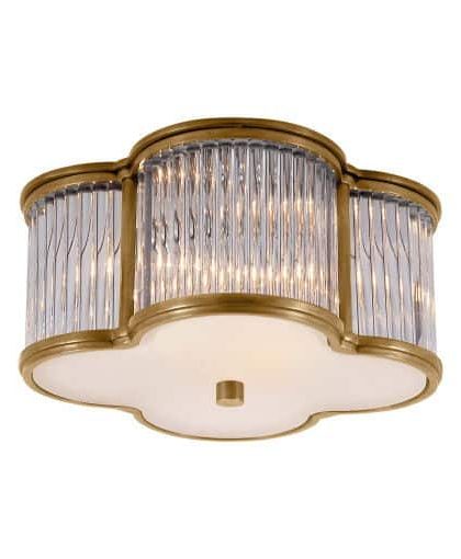 Basil plafond mässing
