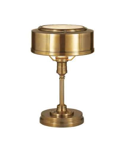 Henley bordslampa antik mässing