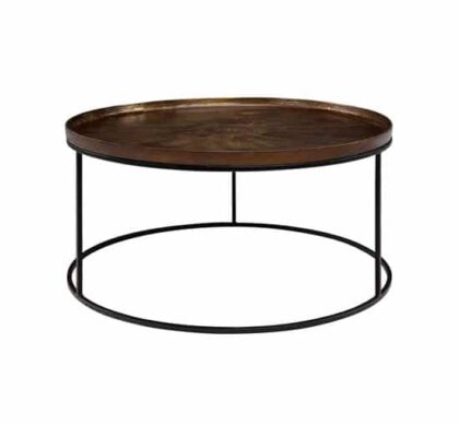 Fabio soffbord brons/svart