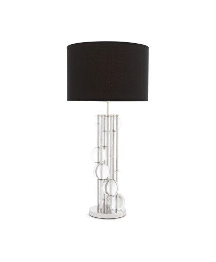 Bordslampa Lorenzo nickel OUTLET