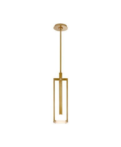 Melange Floating Disc takpendel antik mässing S