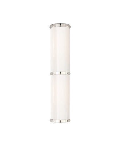 Bleeker vägglampa dubbel nickel