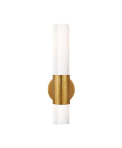 Penz Cylindrical vägglampa antik mässing