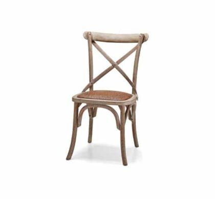 Newport Cross matstol drifted oak