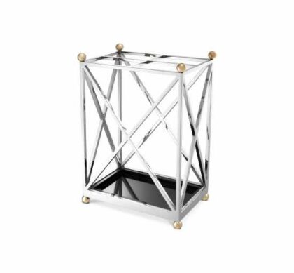 Quorum paraplyställ nickel