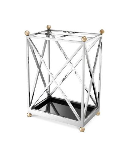 Quorum paraplyställ nickel