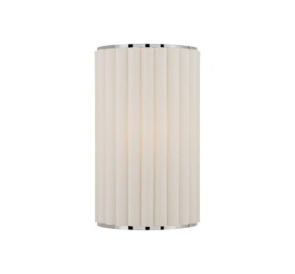 Palati vägglampa nickel