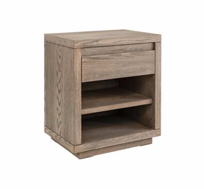 Hunter sängbord antikgrå