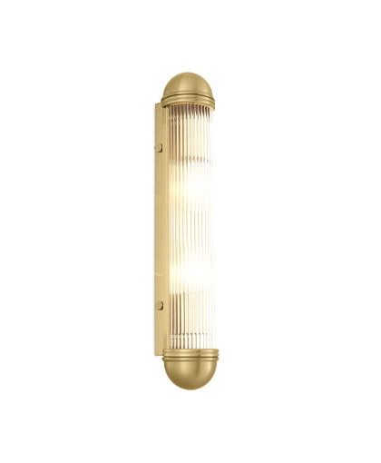 Auburn vägglampa mässing