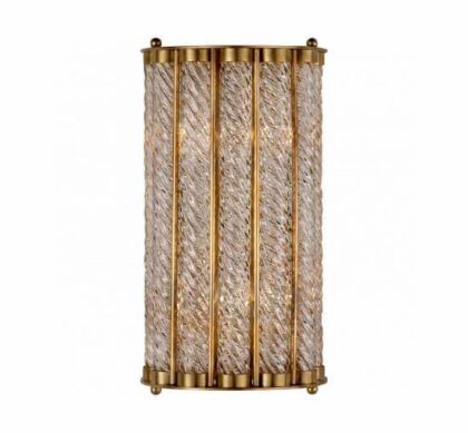 Eaton vägglampa antik mässing