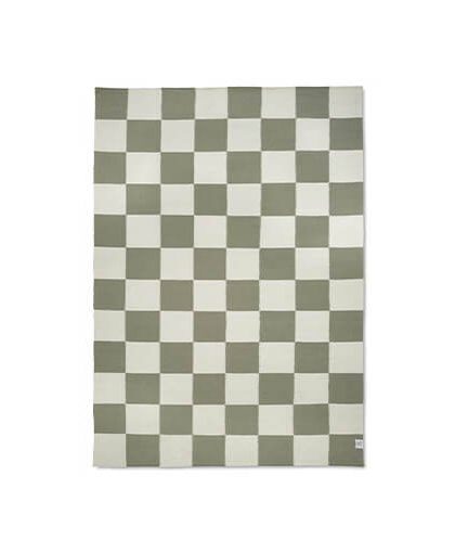 Square matta vit/grön