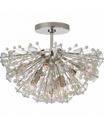 Dickinson taklampa nickel