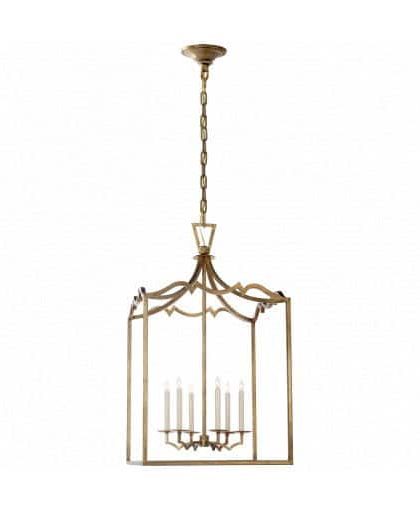 Darlana Fancy taklampa Gilded Iron