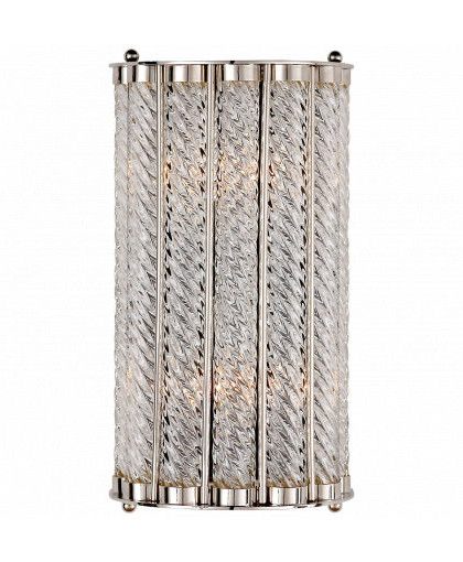 Eaton vägglampa nickel