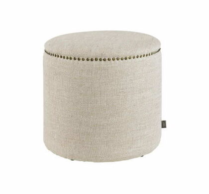 Nice ottoman linen sand