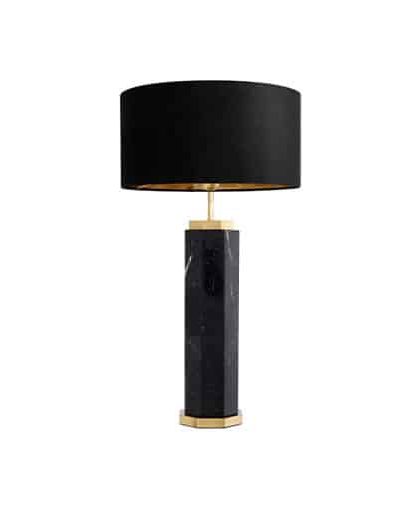 Newman bordslampa svart