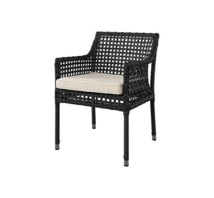 Santa Monica karmstol svart