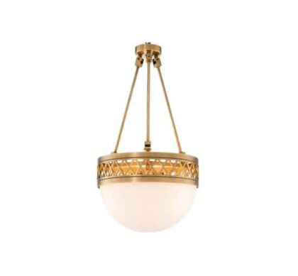 Bistroquette taklampa mässing