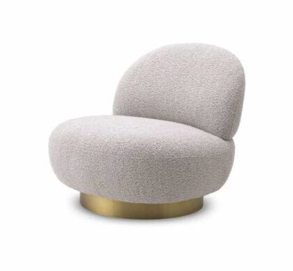 Clément fåtölj bouclé grey