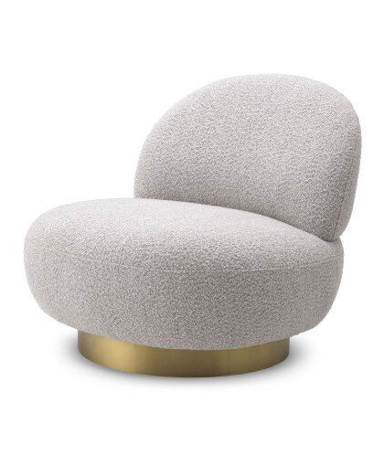 Clément fåtölj bouclé grey