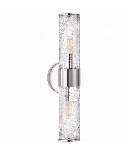 Liaison vägglampa nickel