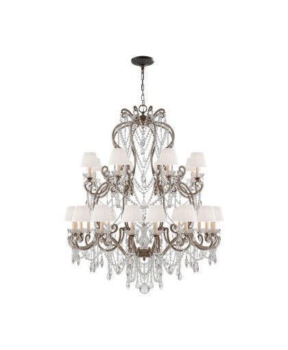 Adrianna kristallkrona antique gild L