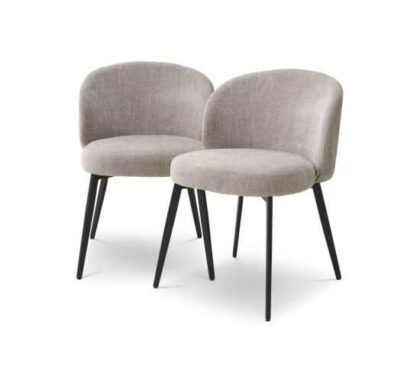 Lloyd matstol sisley grey 2-pack