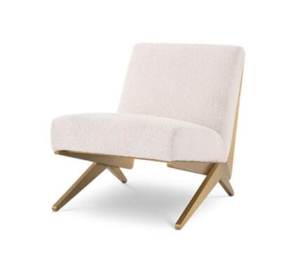 Fico fåtölj bouclé cream