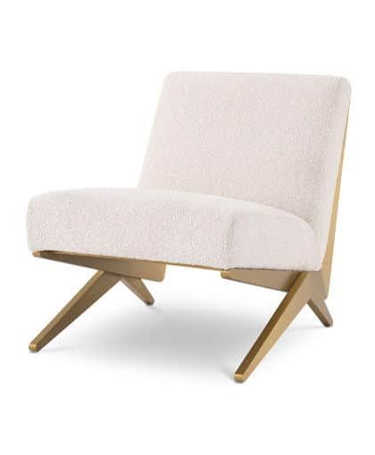 Fico fåtölj bouclé cream