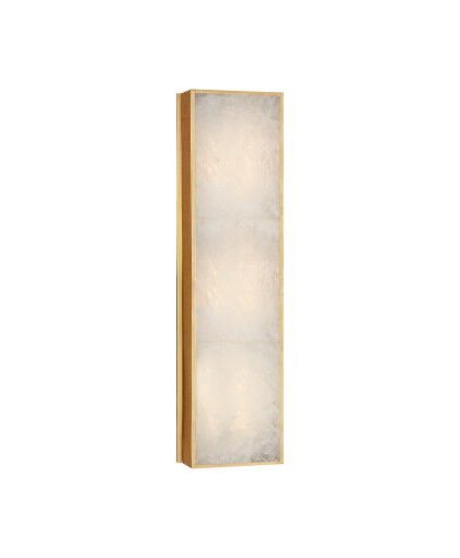 Ellis vägglampa mässing