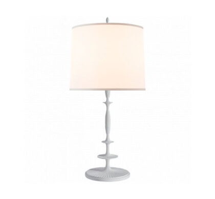 Lotus bordslampa/vit