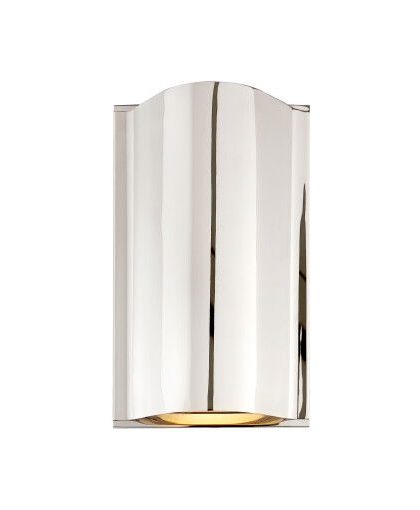 Avant vägglampa nickel S