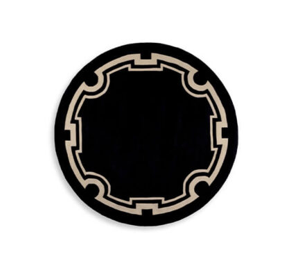 Palazzo matta svart/off-white