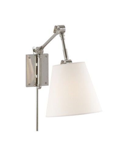 Graves vägglampa nickel