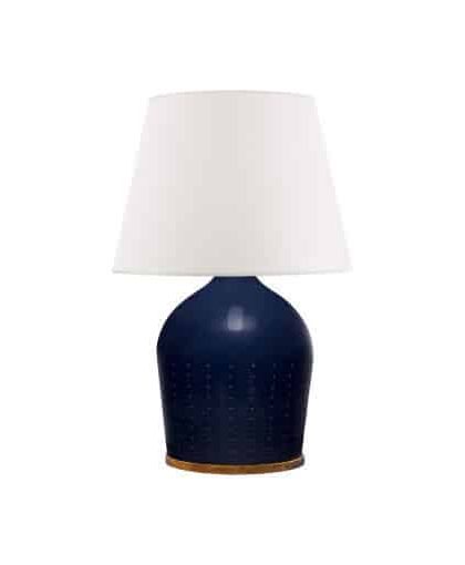 Halifax bordslampa blå