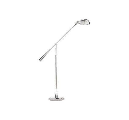 Equilibrium golvlampa nickel