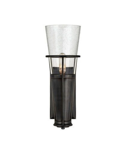 Robinson vägglampa brons/glas