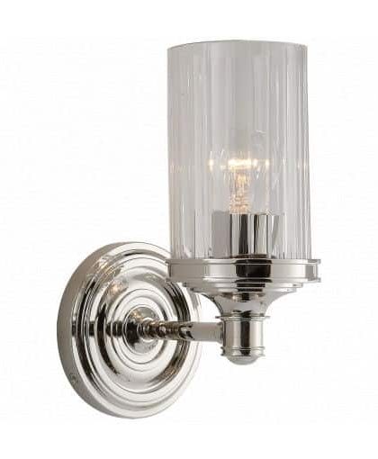 Ava vägglampa nickel