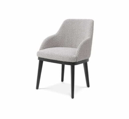 Costa karmstol bouclé grey