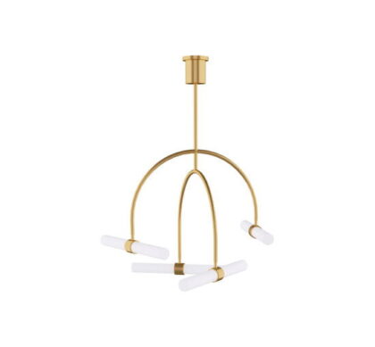 Calumn 4L takkrona mässing