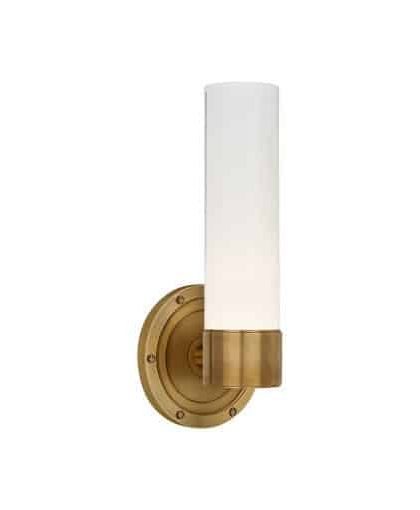 Jones vägglampa mässing