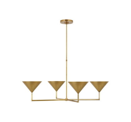 Orsay XL takkrona antik mässing