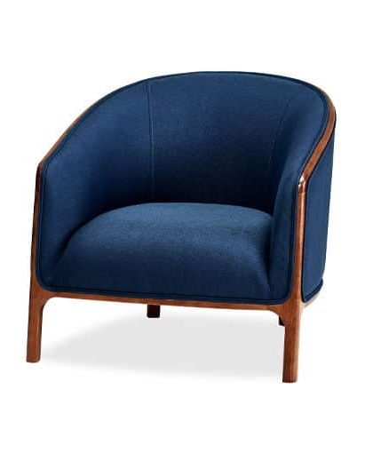 Ryder fåtölj indigo