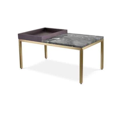 Forma sidobord borstad mässing