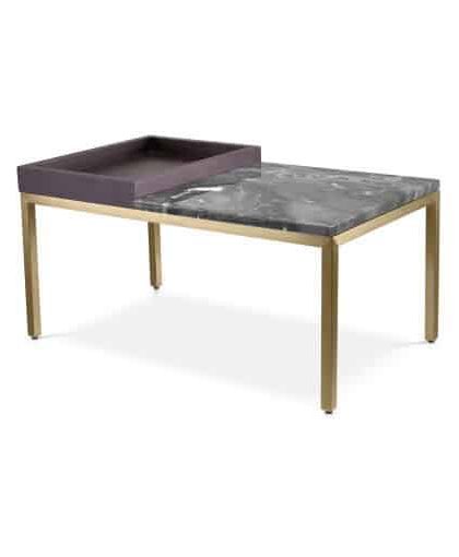 Forma sidobord borstad mässing