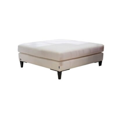 Kinross fotpall off-white OUTLET