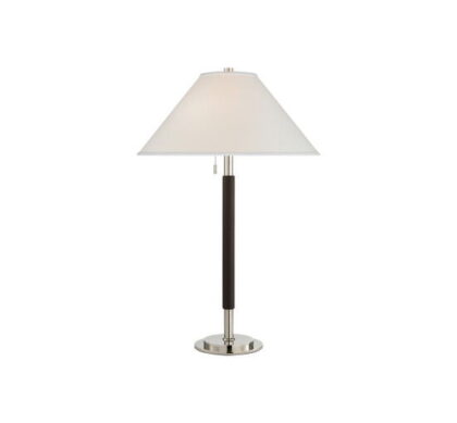 Garner bordslampa nickel