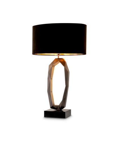 Santos bordslampa gunmetal