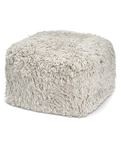 Cloudy sittpuff naturvit