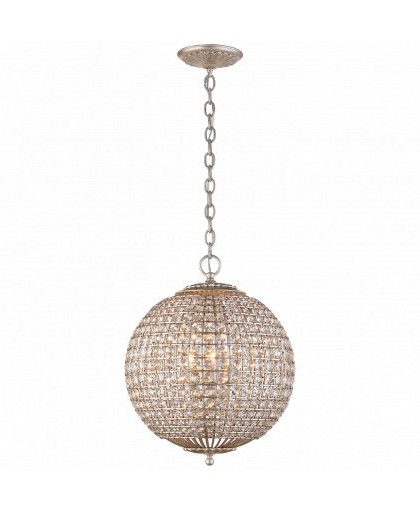Renwick Sphere takpendel Burnished Silver Leaf